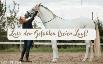 Lass den Gefühlen freien Lauf